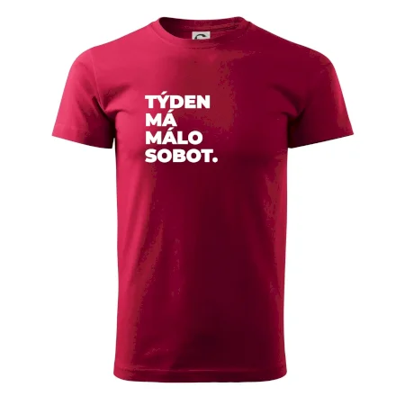 TÝDEN MÁ MÁLO SOBOT.