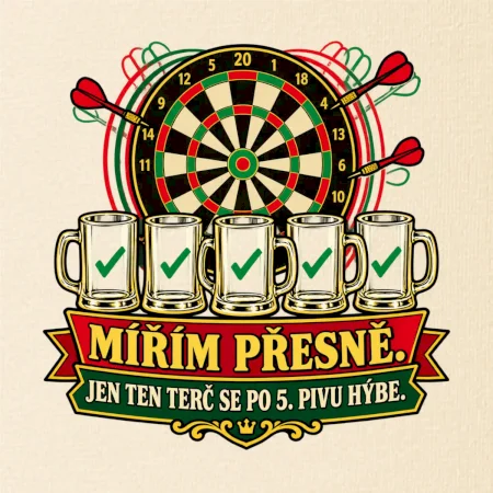 Mířím přesně, jen ten terč se hýbe