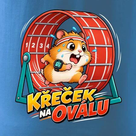 Běžecký křeček na oválu