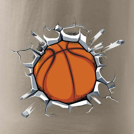 Basketbal míč v triku