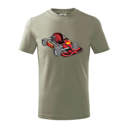 Motokára červená