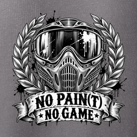 Motiv no paint no game s maskou