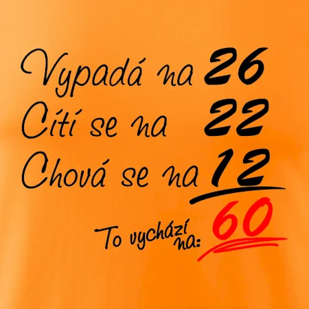 Vypadá, cítí se, chová se - 60 let