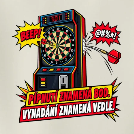 Pípnutí znamená bod. Vynadání znamená vedle