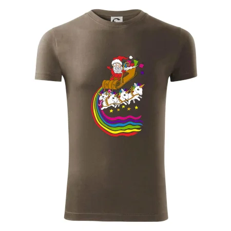 Santa a jednorožci (Pecka design)