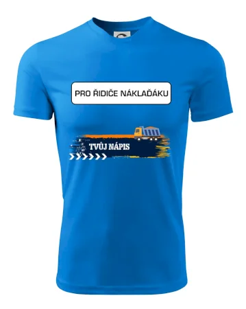 Stavba - vlastní nápis - náklaďák