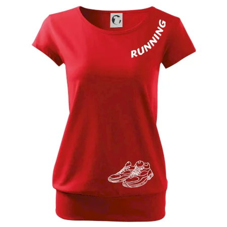 Running nápis šikmo