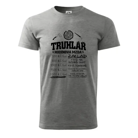 Hodinová mzda truhlář