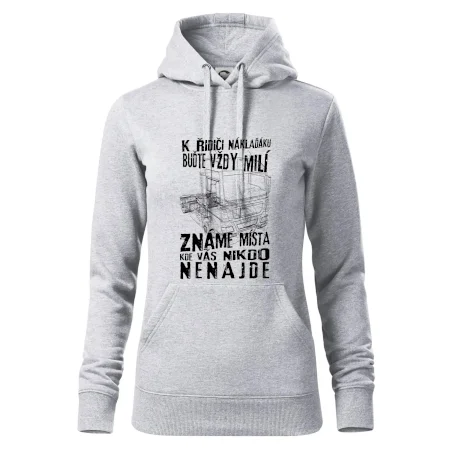 K řidiči náklaďáku buďte vždy milý