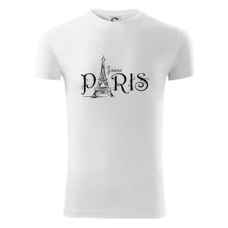 Paris nápis Eiffelovka rovný