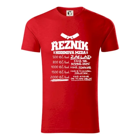Hodinová mzda řezník