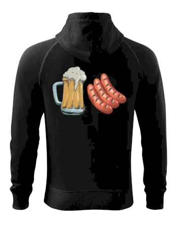 Pivo a klobása
