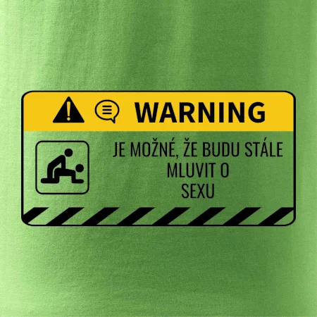 Warning mluvení - sex