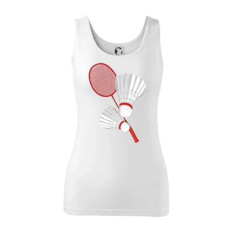 Badminton - pálka a košík