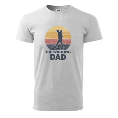 The walking dad - tata s dítětem na zádech