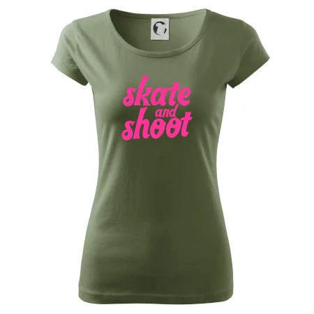 Biatlon skate and shoot růžová