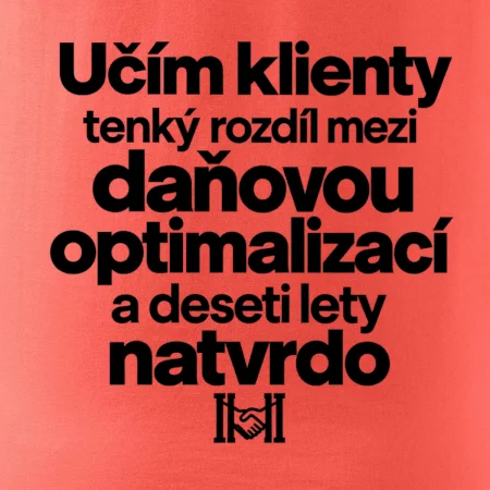 Daňová optimalizace versus deset let natvrdo