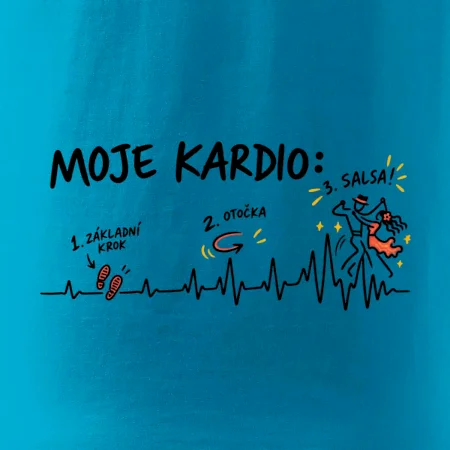 Moje kardio základní krok otočka salsa