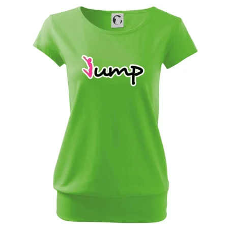 Jump - nápis a panáček