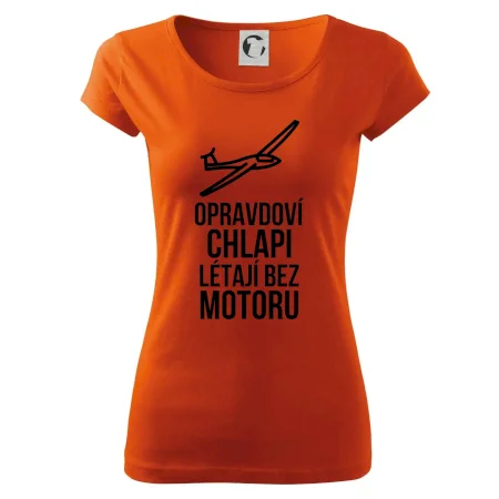 Opravdovi chlapi létají bez motoru