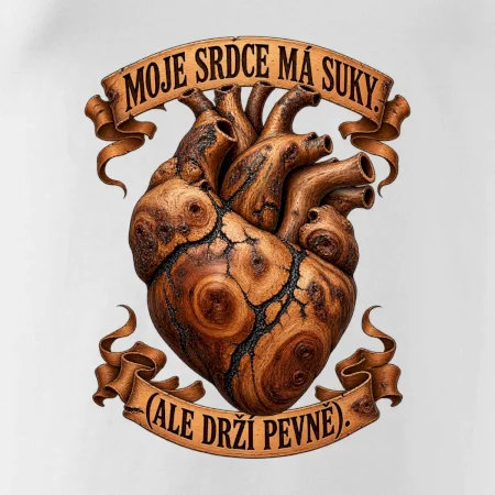 Moje srdce má suky ale drží pevně