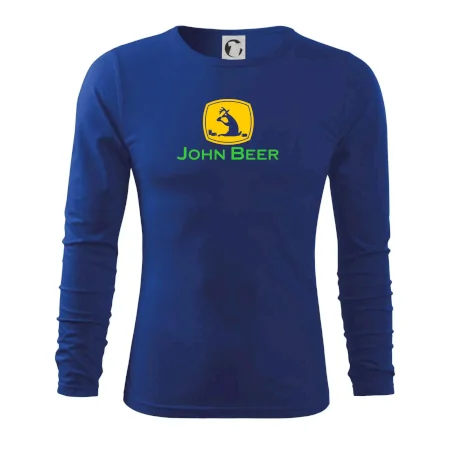 John Beer jelen s pivem