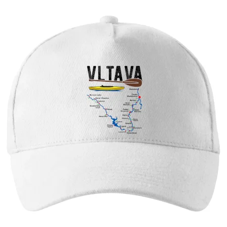 Mapa řeky Vltavy