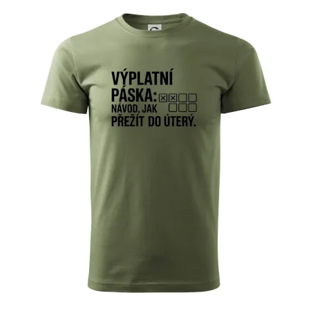 VÝPLATNÍ PÁSKA: Návod, jak přežít do úterý