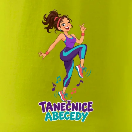 Běžecká tanečnice abecedy
