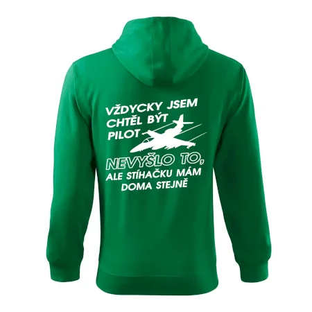 Chtěl jsem být pilot stíhačku mám doma