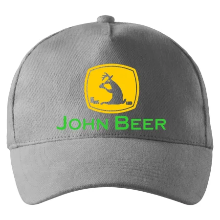 John Beer jelen s pivem