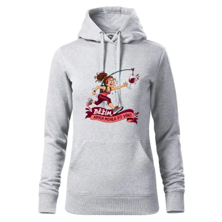 Běžím abych mohla pít víno