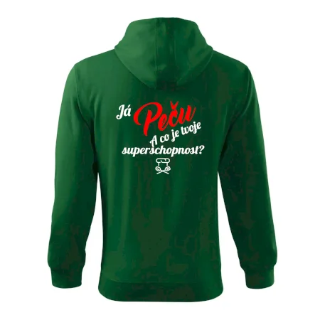 Já peču - tvoje superschopnost? šikmý nápis