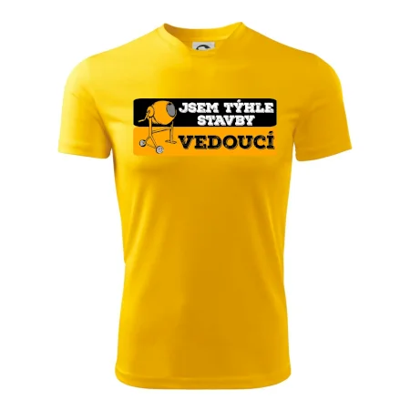 Jsem týhle stavby vedoucí