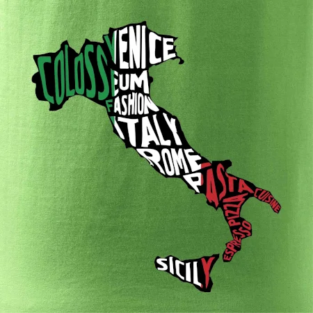 Mapy - názvy měst - Italie