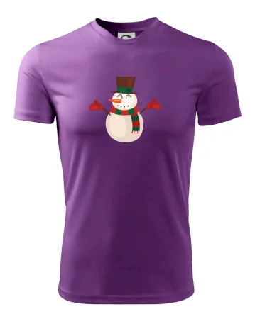 Vánoční sněhulák