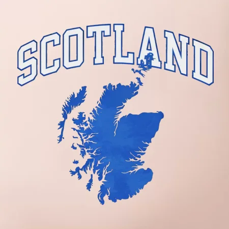 Scotland nápis s mapou