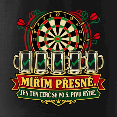 Mířím přesně, jen ten terč se hýbe