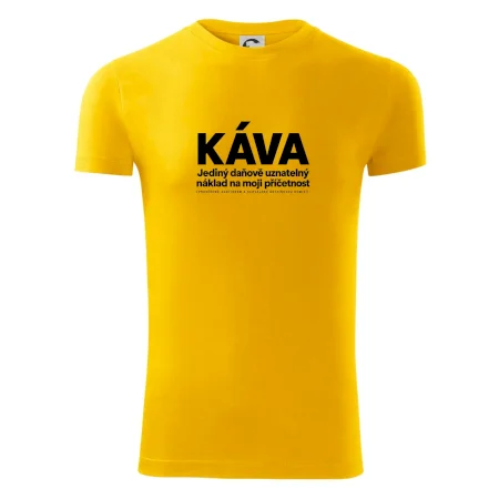 Káva daňově uznatelný náklad na příčetnost