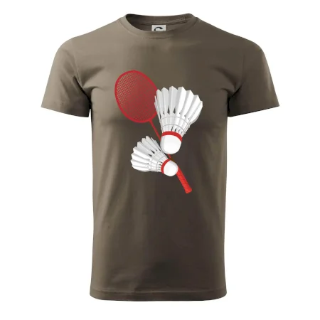 Badminton - pálka a košík