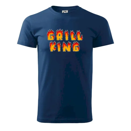Grill King ohnivý nápis