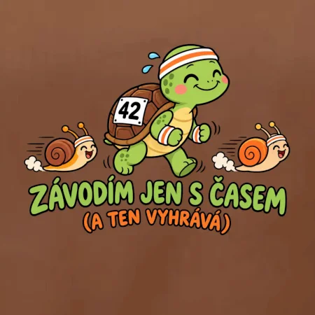 Běžecká želva závodím jen s časem