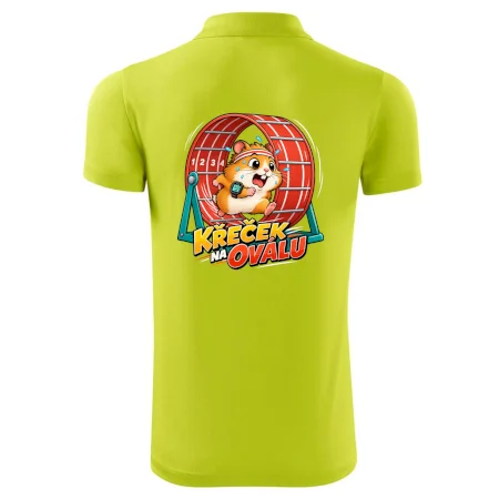 Běžecký křeček na oválu