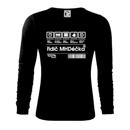 Čárový kód -  Řidič MHD