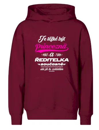 Je těžké být princezna - ředitelka
