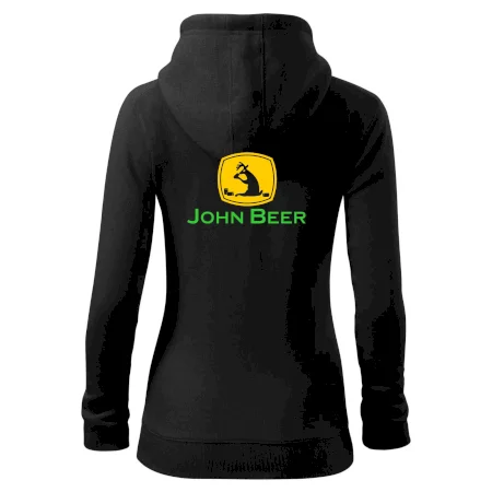 John Beer jelen s pivem