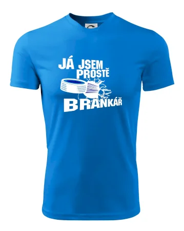 Ja jsem prostě brankář hokej