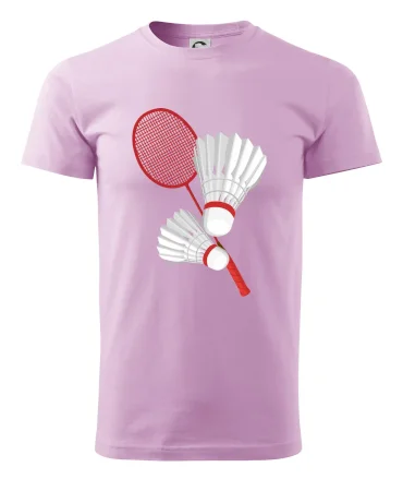 Badminton - pálka a košík