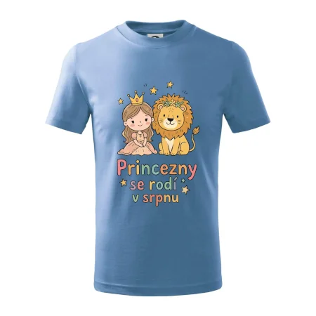 Dětský obrázek - princezny se rodí v srpnu