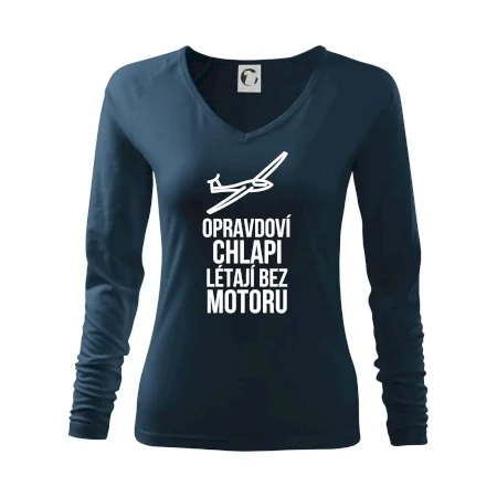 Opravdovi chlapi létají bez motoru